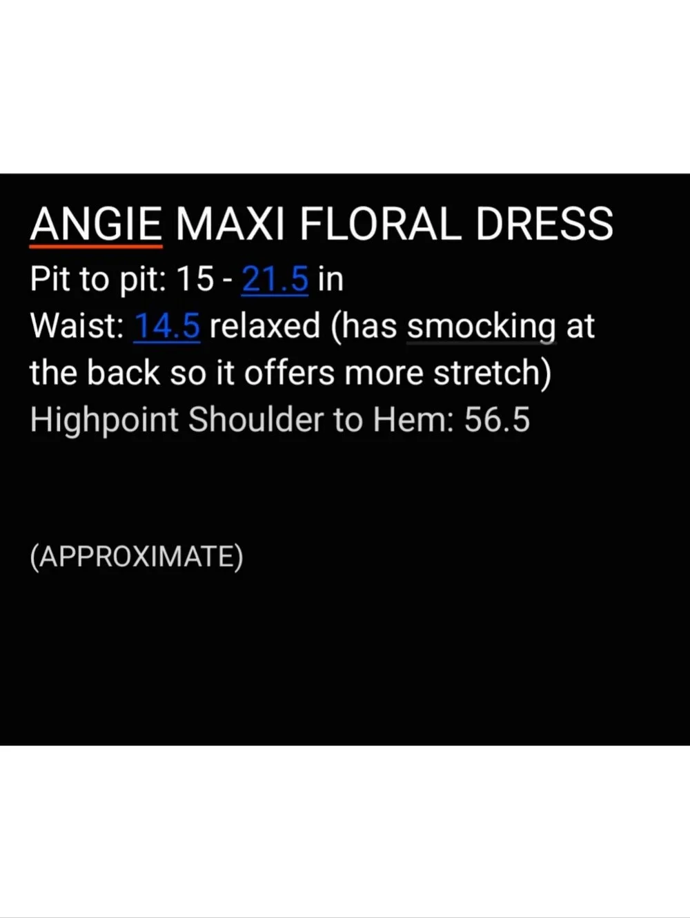 ANGIE Floral Boho Tiered Maxi Dress with Lace Trim & Twist Front, Nwot